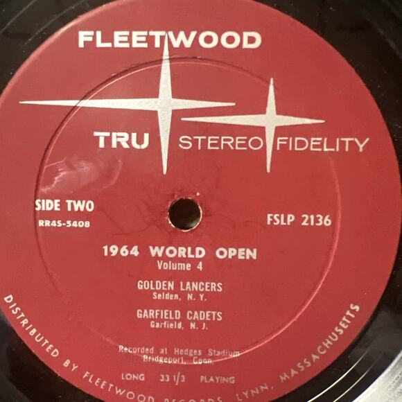 1964 World Open Drum and Bugle Corps Championships Vol 4 VInyl VG+ ULTRASONIC CL - Picture 5 of 6